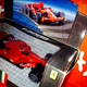 Whoopsie! The Ferrari logo is out of focus. Photo by author.